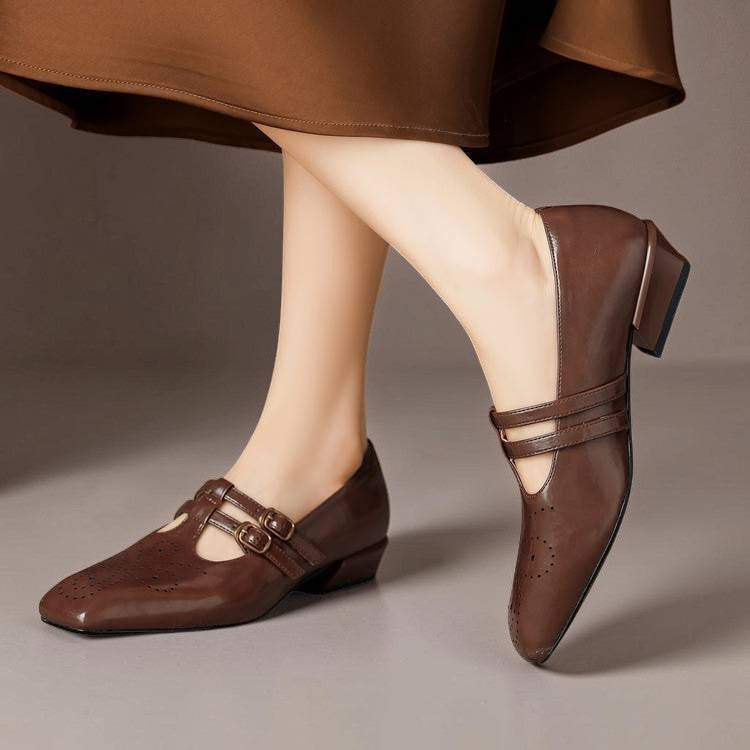 Pauline | Babies Cuir Double Bride