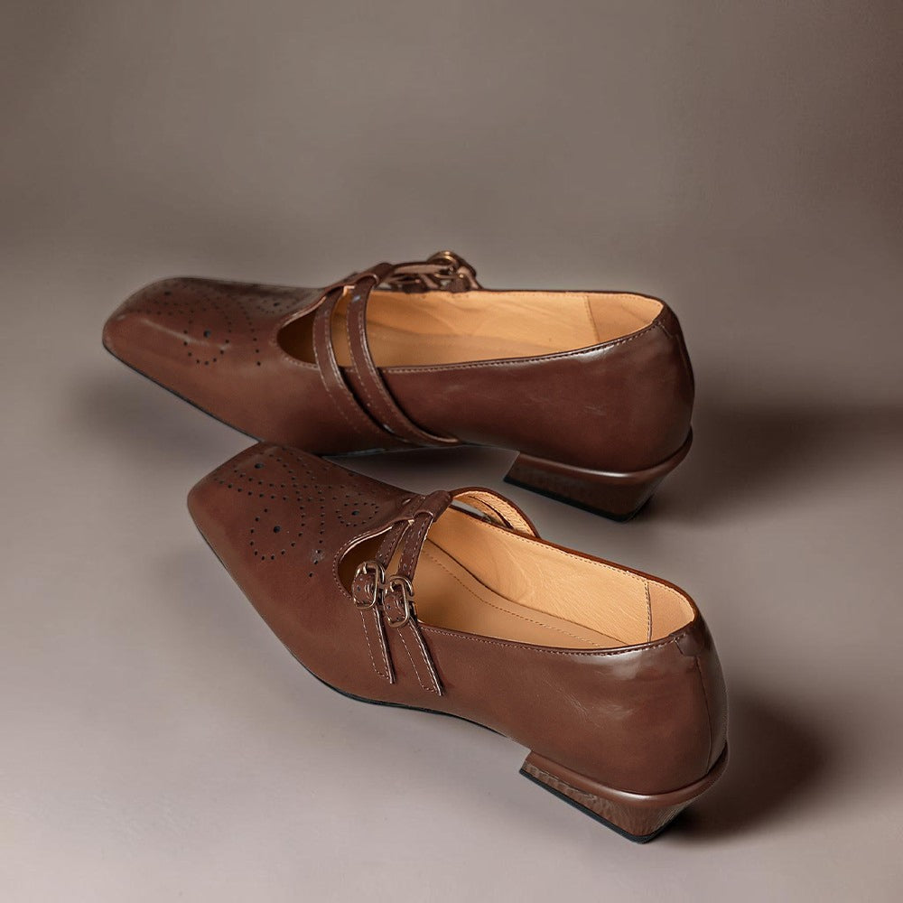 Pauline | Babies Cuir Double Bride