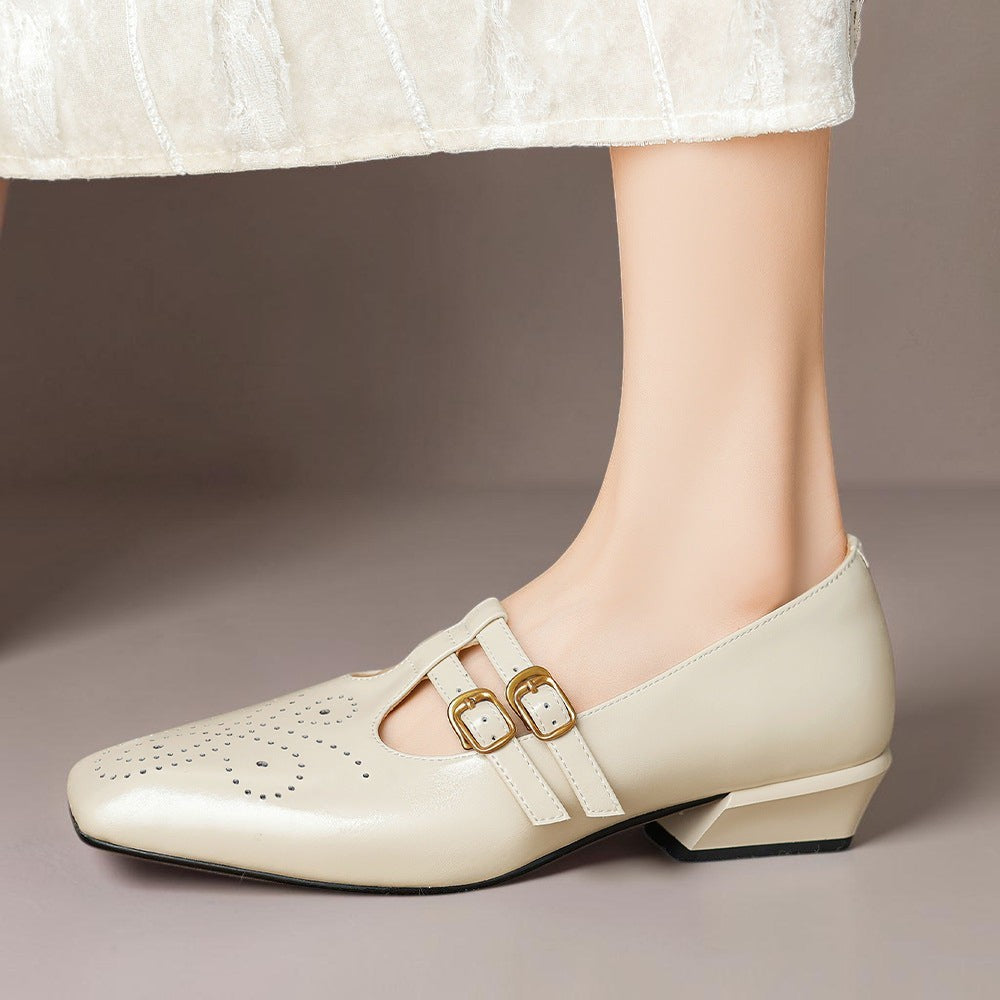Pauline | Babies Cuir Double Bride