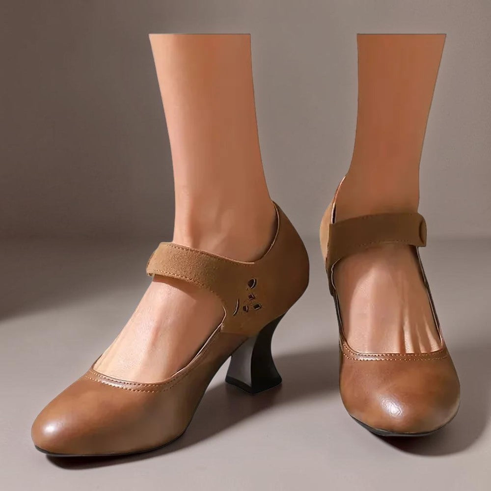 Aveline | Escarpins à Bride Boutonnée