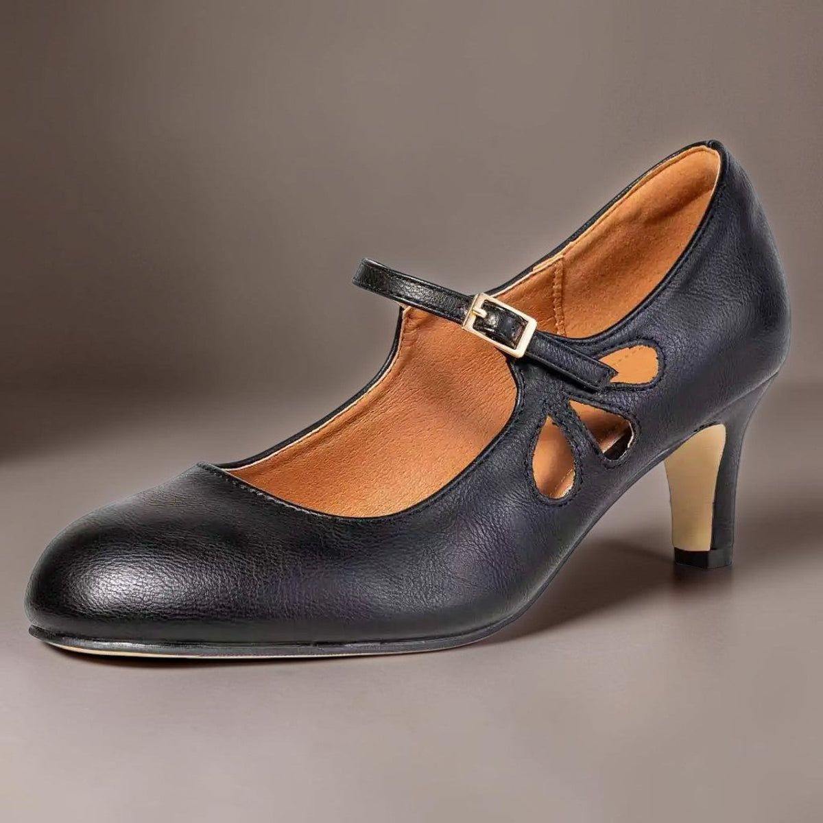 Sylvie | Escarpins Noirs Bout Fermé
