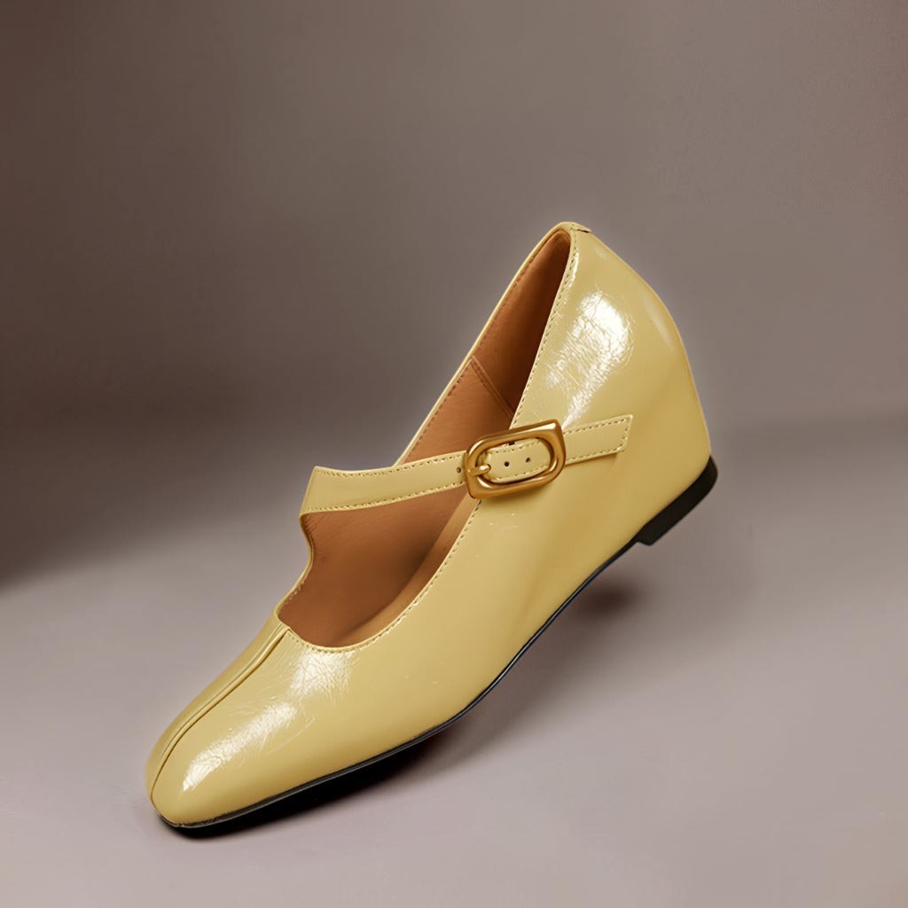 Michèle | Babies Cuir Bout Carré