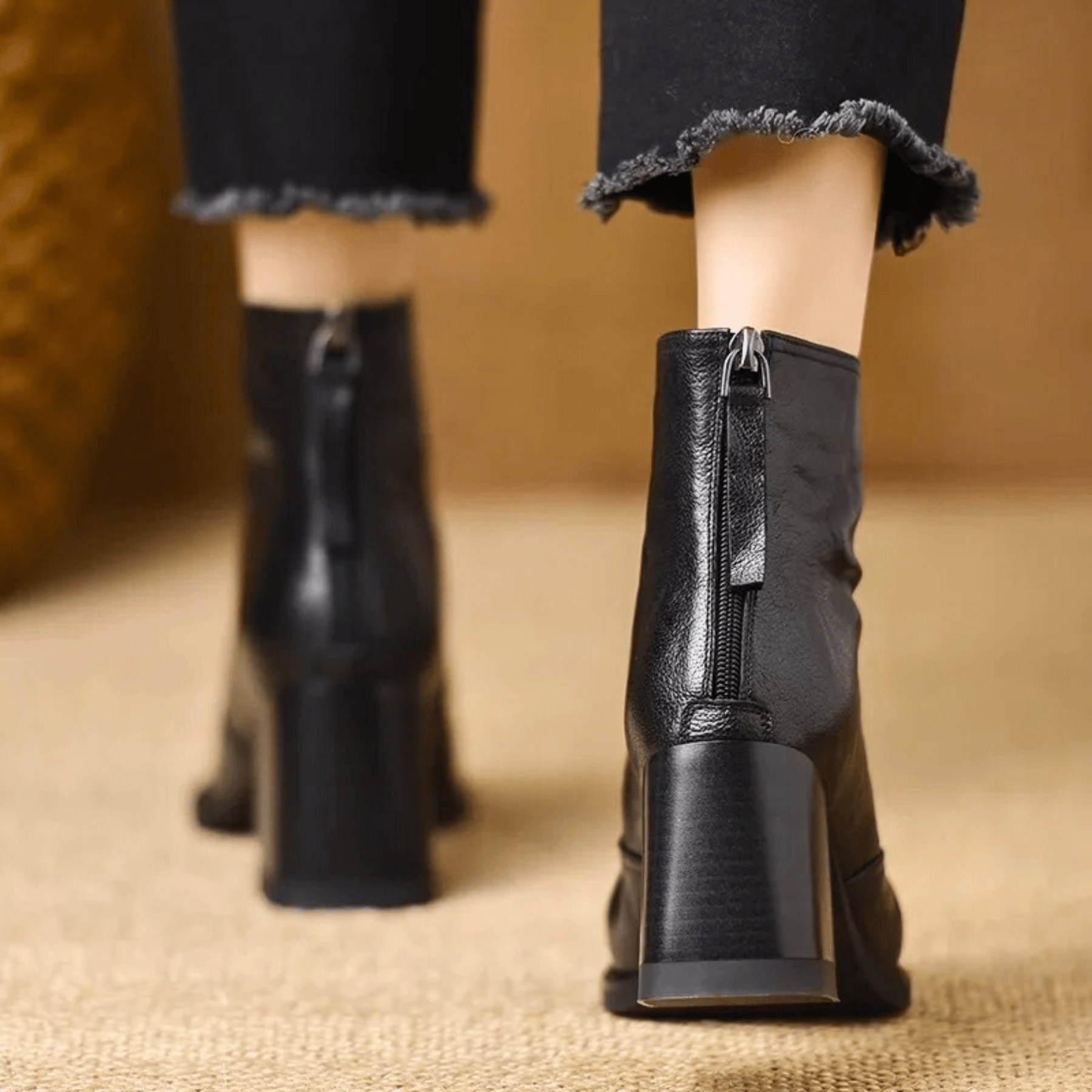 Valentine | Bottines Élégantes à Talon