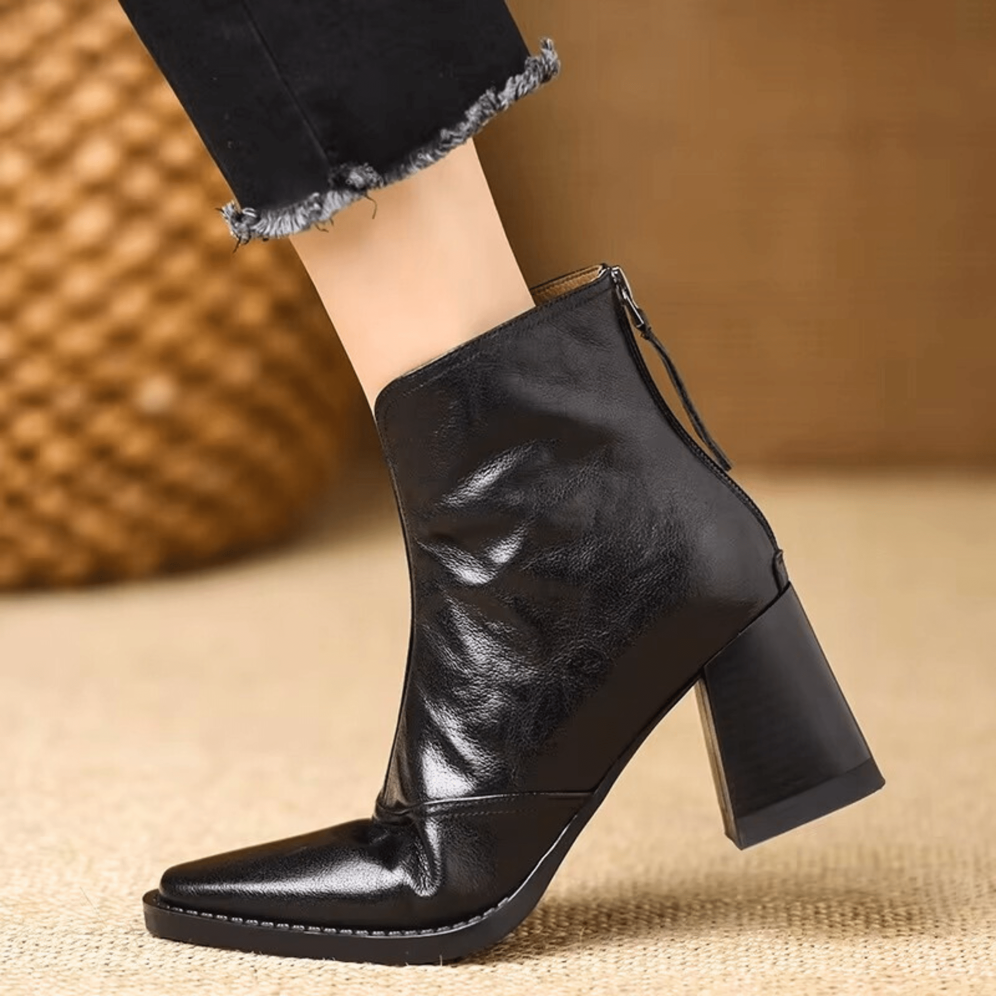 Valentine | Bottines Élégantes à Talon