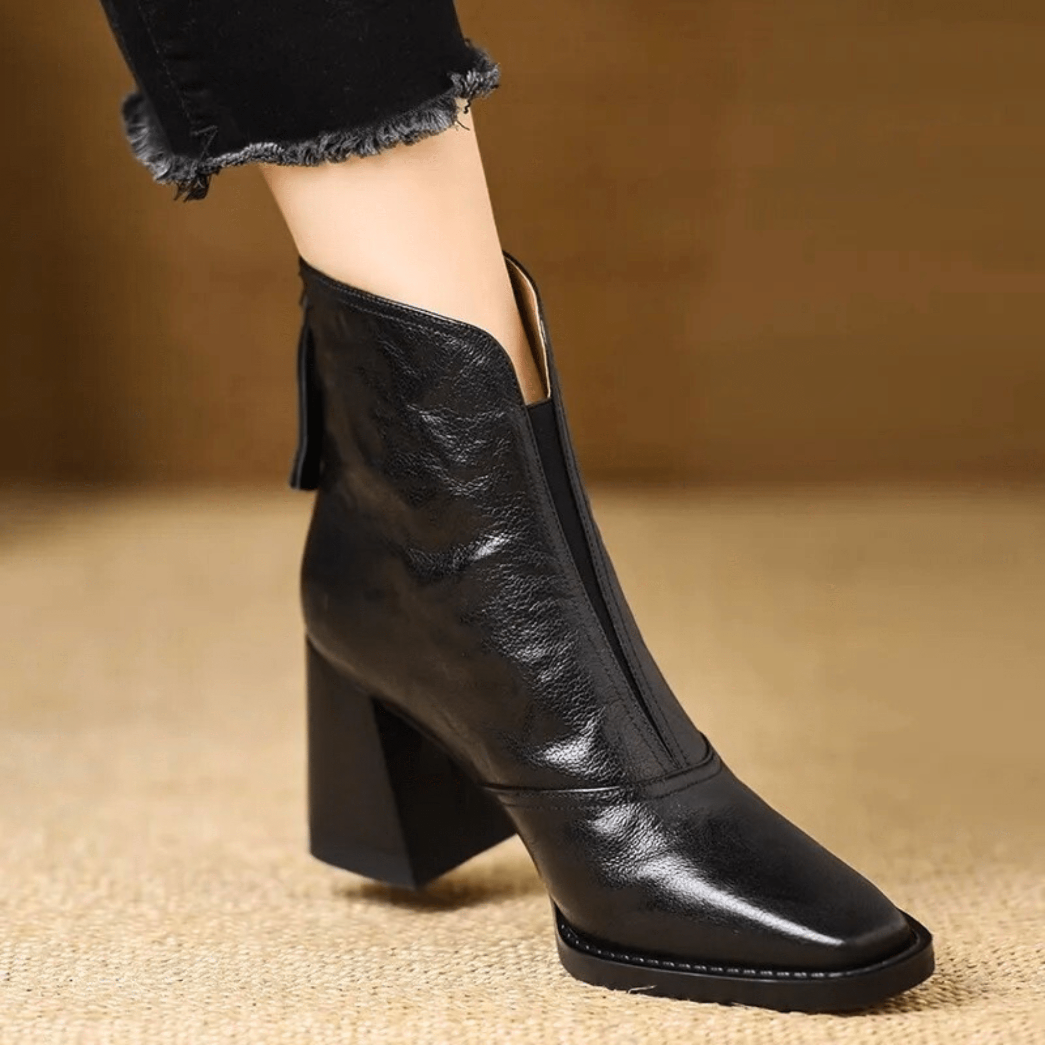Valentine | Bottines Élégantes à Talon