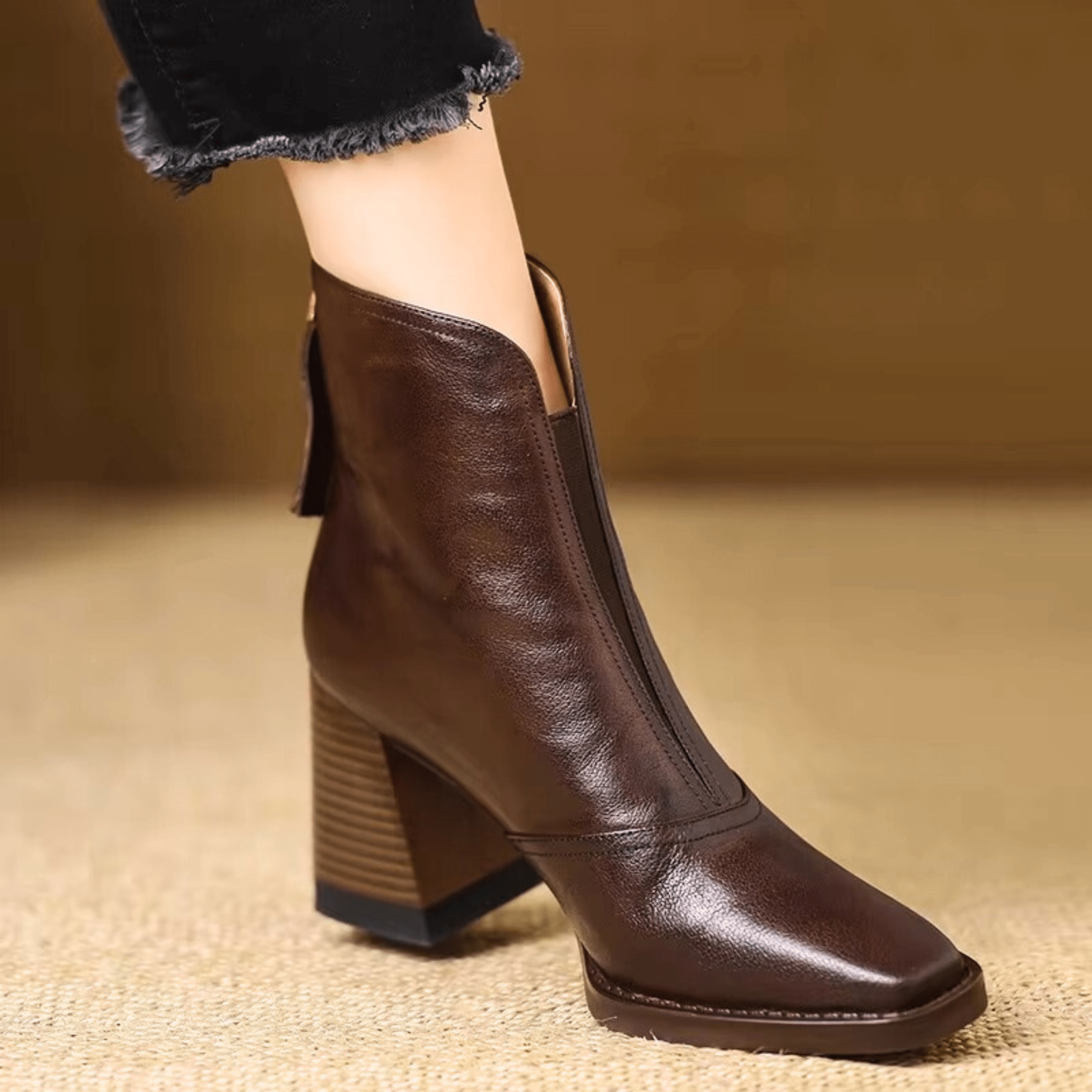 Valentine | Bottines Élégantes à Talon